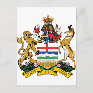 Alberta Jackar av Arm Vykort