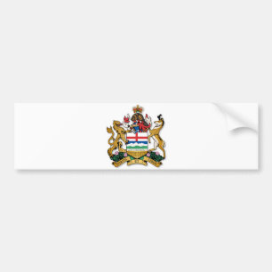 Alberta jackar om arm bildekal