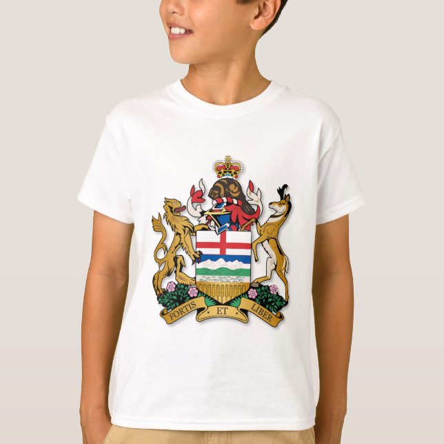 Alberta jackar om arm t shirt (Framsida)