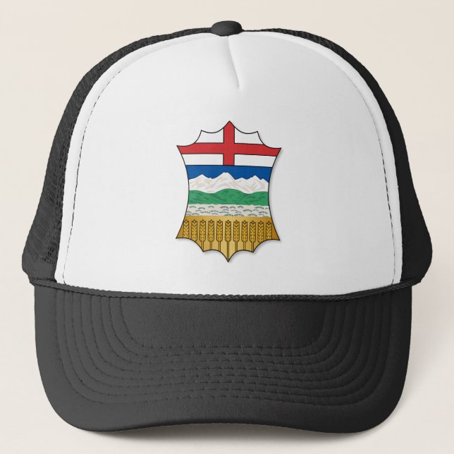 Alberta jackar om arm truckerkeps (Framsida)