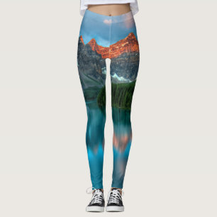 Alberta Kanada Lake Louise Sommaräventyr Leggings