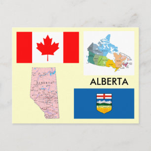 Alberta, Kanada Vykort