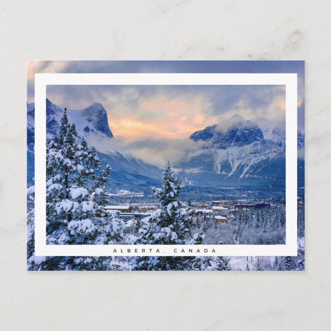 Alberta, Kanada Vykort (Framsida)