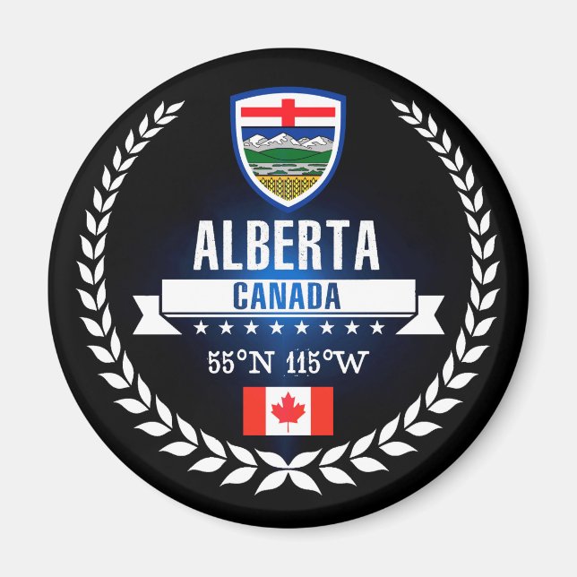 Alberta Magnet (Framsidan)