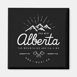 Alberta Mountains säger att jag måste gå Mörk Mono Magnet