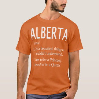 Alberta Namn Gift T Shirt