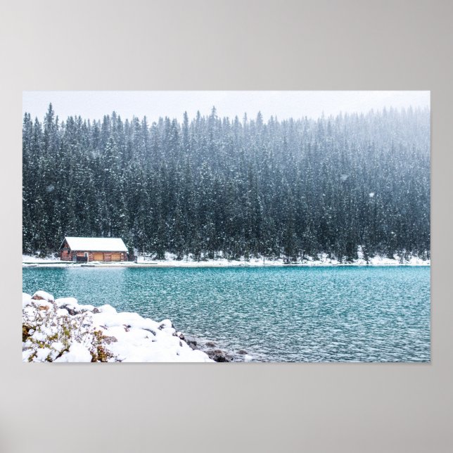 Alberta Rocky Park Kanada Poster (Framsidan)