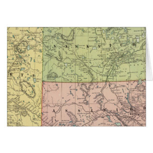 Alberta, Saskatchewan Hälsningskort