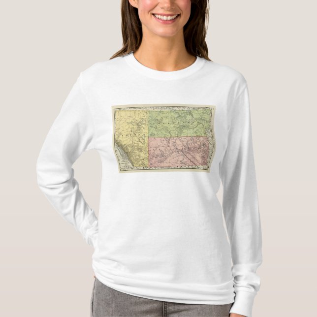 Alberta Saskatchewan T-shirt (Framsida)