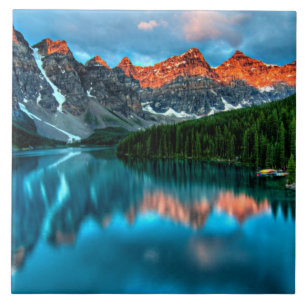 Alberta sceniska Kanada fotograferar Kakelplatta