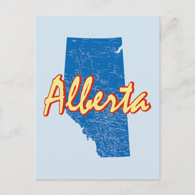 Alberta Vykort (Framsida)