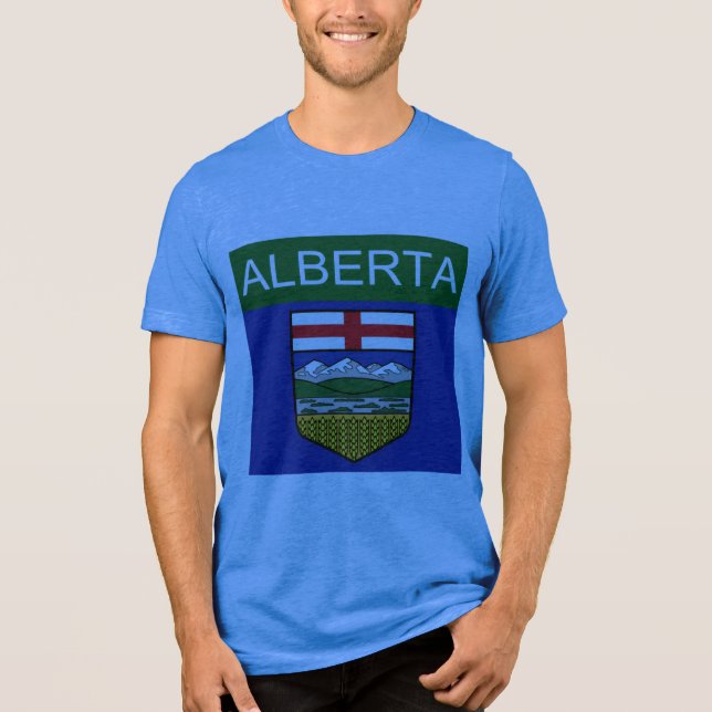 Albertaflagga T Shirt (Framsida)