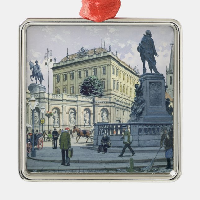 Albertinaen, Wien Julgransprydnad Metall (Framsidan)