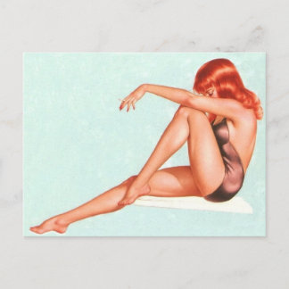 Alberto Vargas Vintage Pin up Vykort