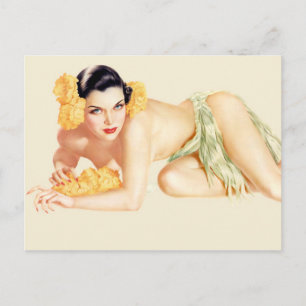 Alberto Vargas Vintage Pin up Vykort