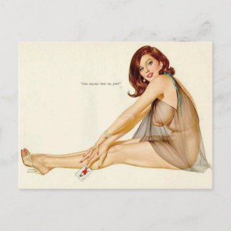 Alberto Vargas Vintage Pin up Vykort