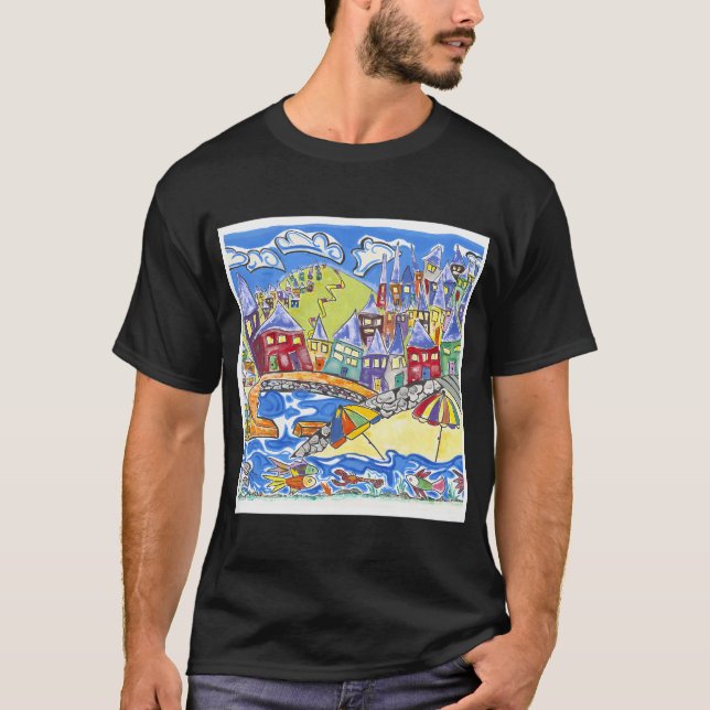 Alberts strand t shirt (Framsida)
