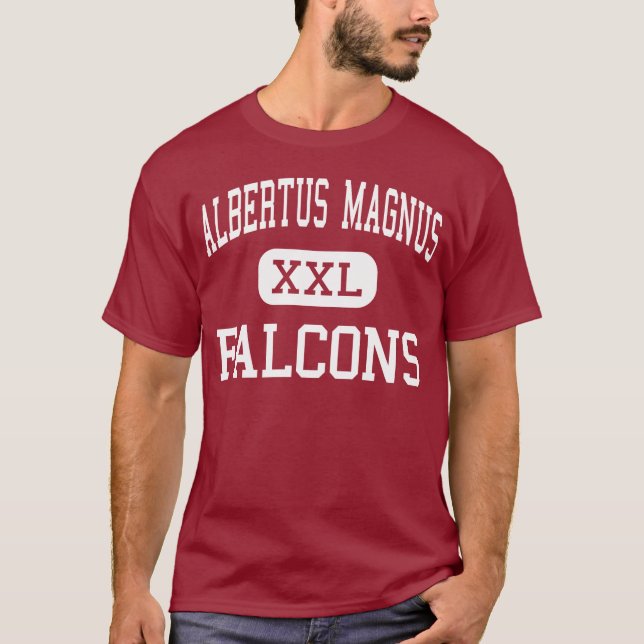Albertus Magnus - falkar - kick - Bardonia Tee (Framsida)