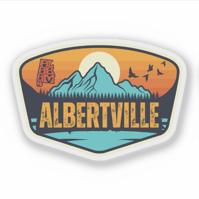 Albertville, Alabama Klistermärken (Framsida)
