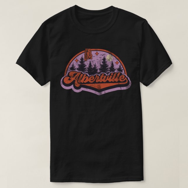 Albertville, Alabama T Shirt (Design framsida)