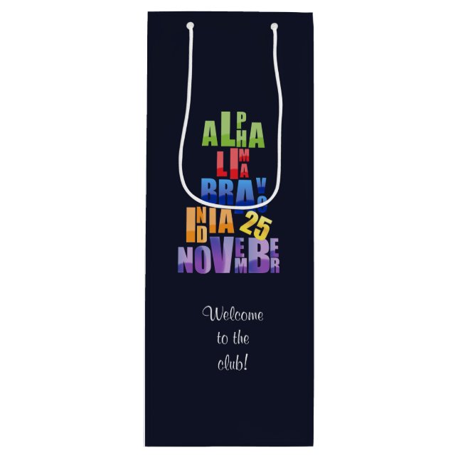 Albin 25 Fonetiskt alfabet (Framsidan)