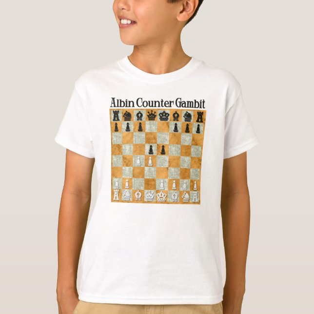 Albin Countergambit Tee Shirt (Framsida)