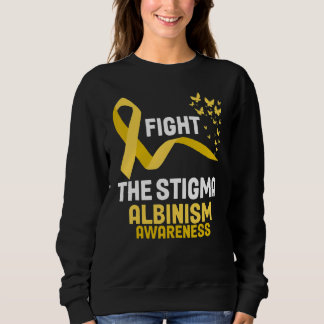 Albinismens medvetenhet i juni Vi Bära Gult T Shirt