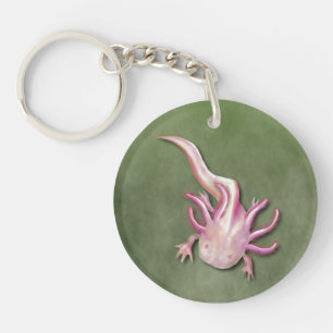 Albino Axolotl "Walking Fish" Art