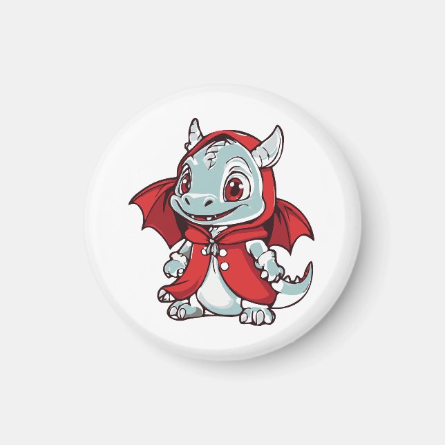 Albino Drak i Röd Magnet (Framsidan)
