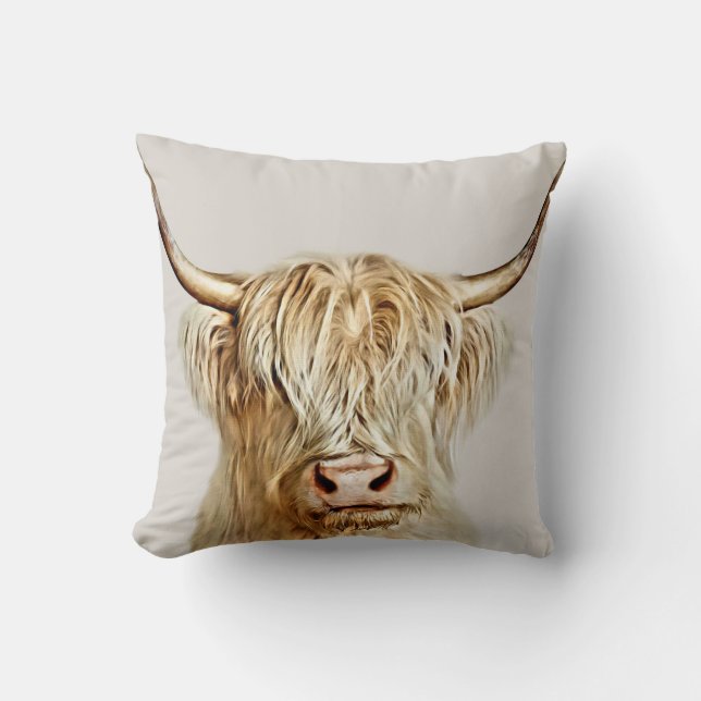 Albino Highland Cow Kudde (Framsida)