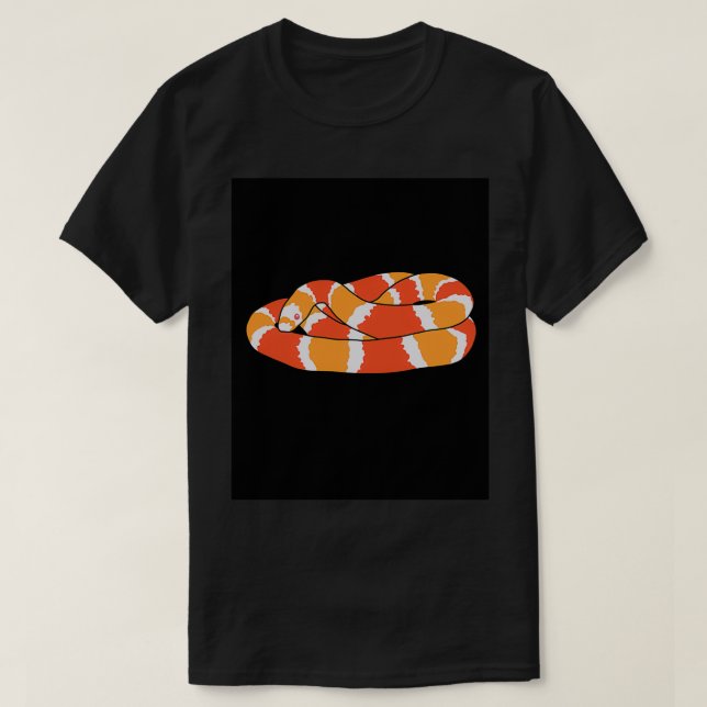 Albino Mjölk Snake T Shirt (Design framsida)