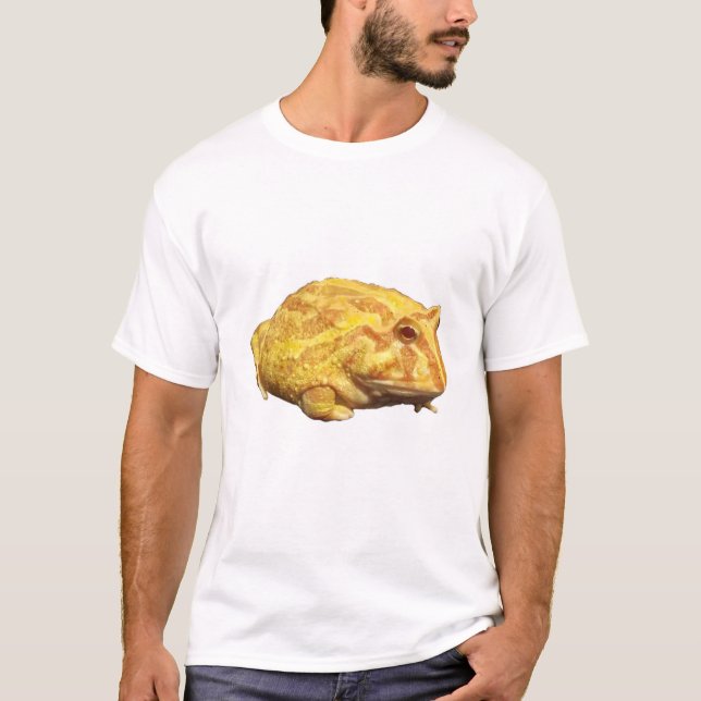 Albino Pacman Frog T Shirt (Framsida)