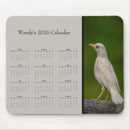 Albino Rödhake: Anpassa hela 2025 års kalender Musmatta