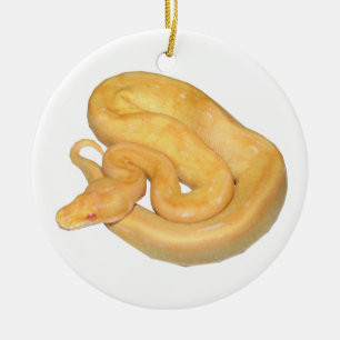 Albinochampagne Julgransprydnad Keramik