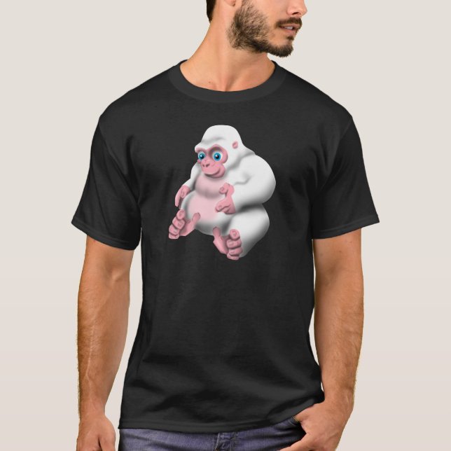 Albinogorilla T-shirt (Framsida)