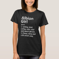 Albion Girl Mi Michigan Funny City Roots