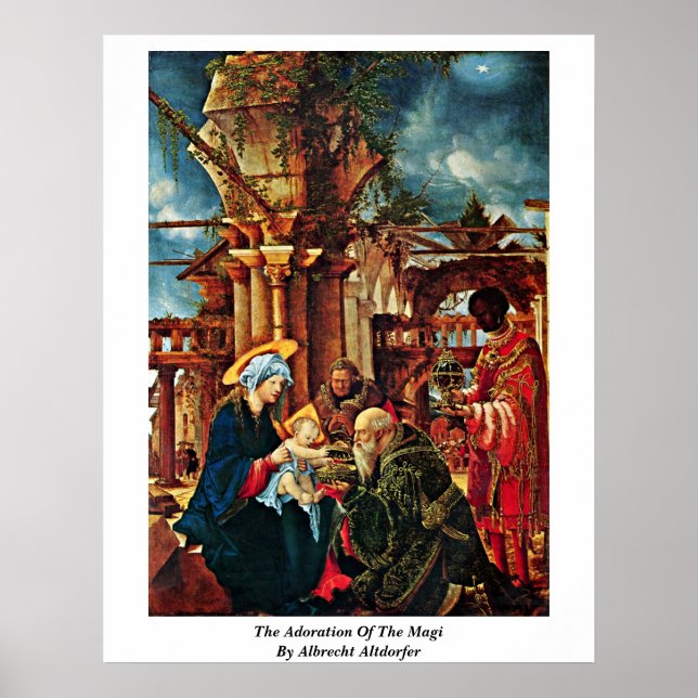 Albrecht Altdorfers tillägg till Magi Poster (Framsidan)