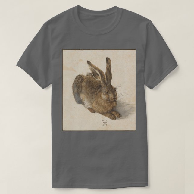 Albrecht Drer Hare T Shirt (Design framsida)