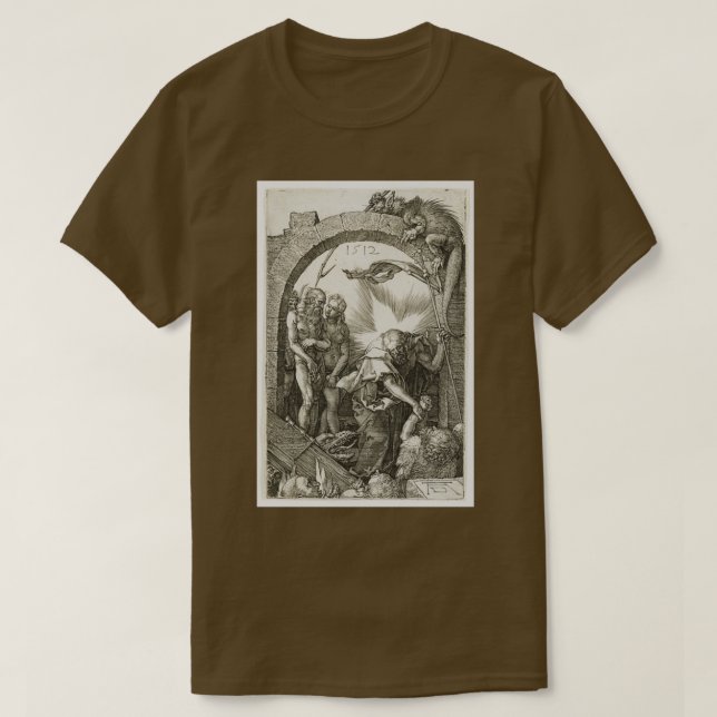 Albrecht Drer Kristus i Limbo 1512 2 T Shirt (Design framsida)