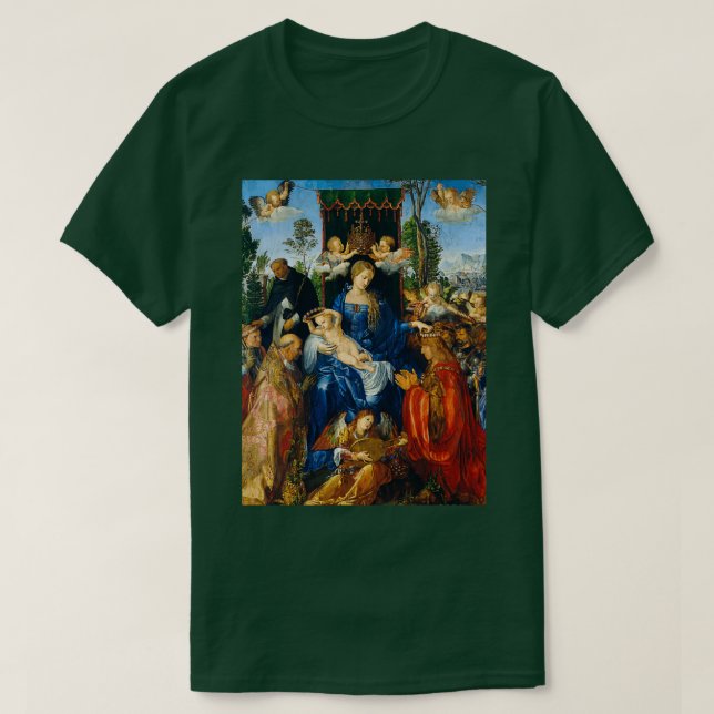 Albrecht Drer quotFeast of Ro Garlandsquot T Shirt (Design framsida)