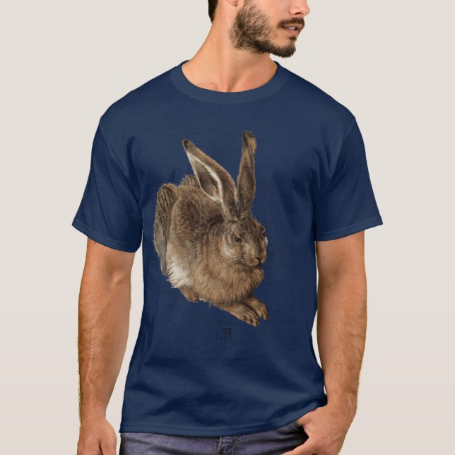 Albrecht Drer Ung hare vänner T Shirt (Framsida)