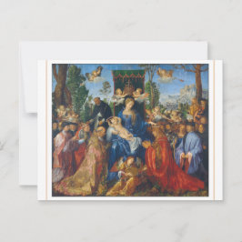 Albrecht Dürer 1506 Proast of the Rosary Postcard Vykort