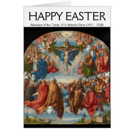 Albrecht Dürer 1511 Adoration of the Trinity OBS Kort