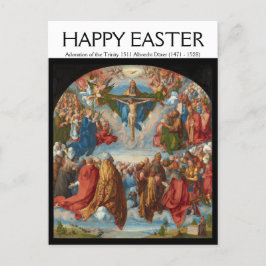 Albrecht Dürer 1511 Adoration of the Trinity Vykort