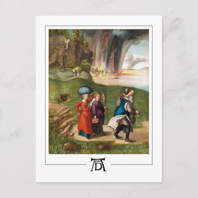 Albrecht Dürer #68 - vykort för konst (Framsida)