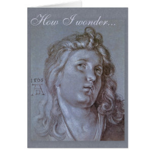 Albrecht Dürer Angel Thoughts CC0371 Hälsningskort