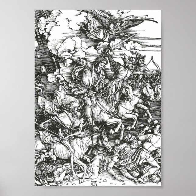 Albrecht Dürer, Apocalypse Poster (Framsidan)