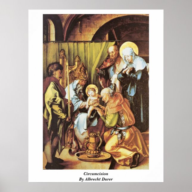 Albrecht Durer cirkulerar Poster (Framsidan)