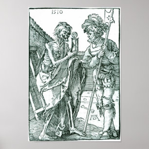 Albrecht Dürer - död & Landsknechten Poster