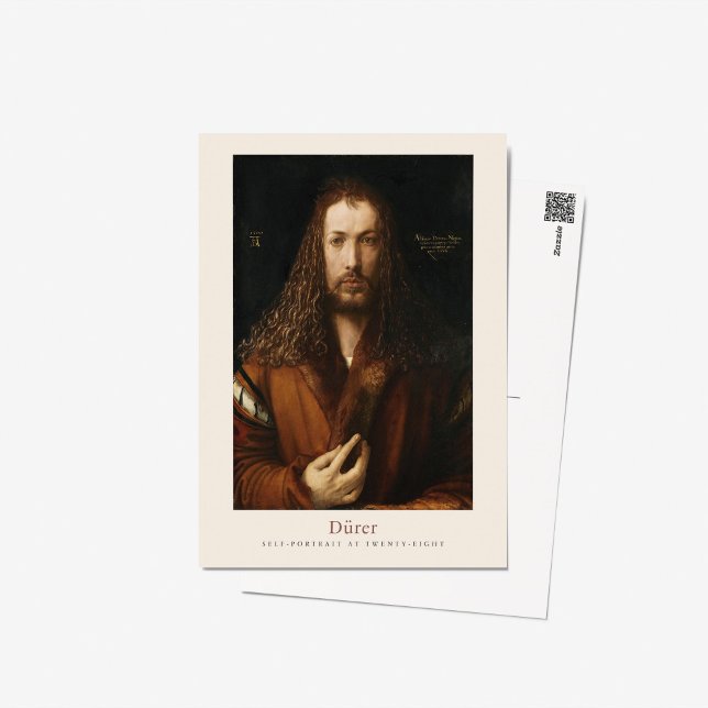 Albrecht Dürer Durer Självporträtt 1500 utställnin Vykort (Skapare uppladdad)